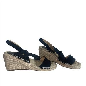 Adrienne Vittadini Crete Espadrille wedge sandal sz. 7.5